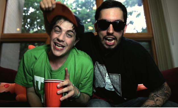 Promotional photograph of The Palmer Squares.