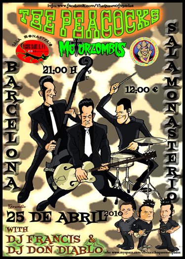 Promofoto von The Peacocks.