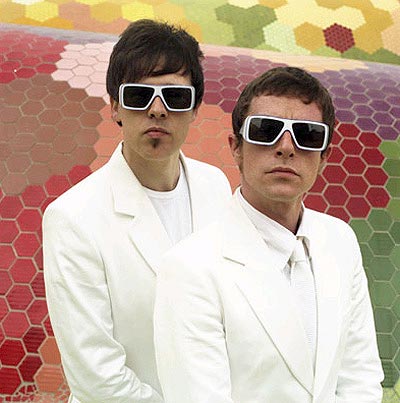 Promotional photograph of The Pinker Tones.