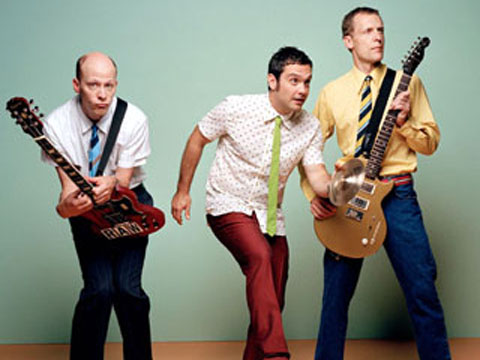 Fotografia promocional de The Presidents of the United States of America.
