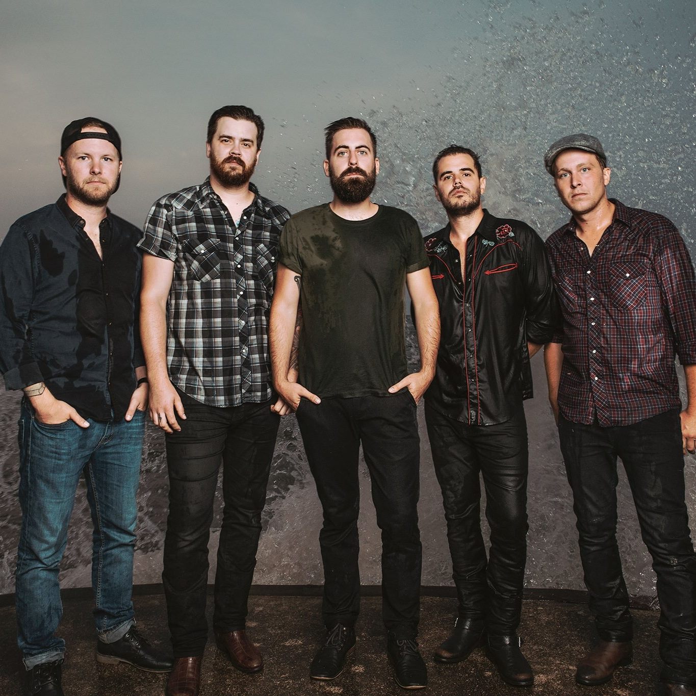 Promotional photograph of The Proud Sons.