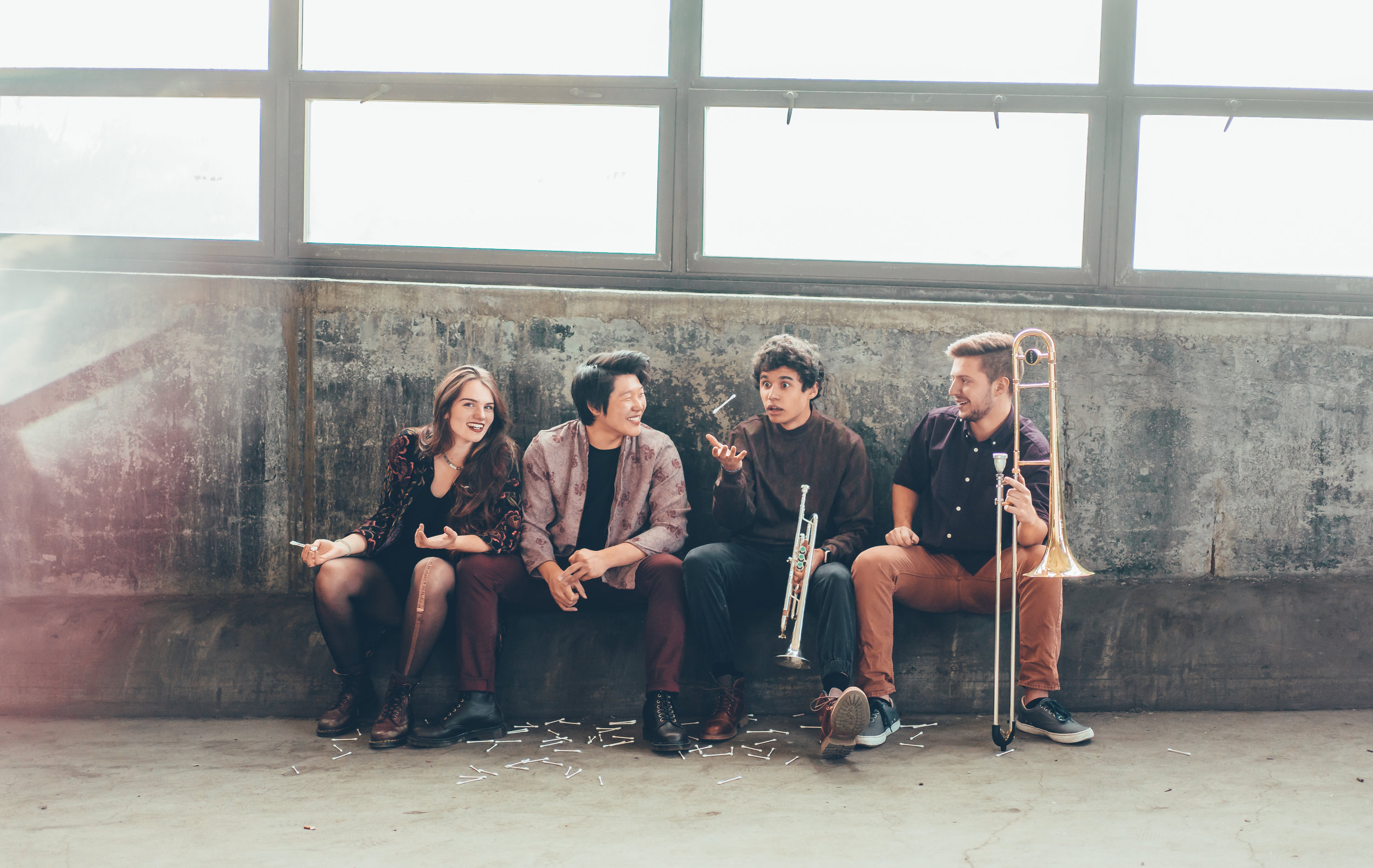 Fotografía promocional de The Q-Tip Bandits