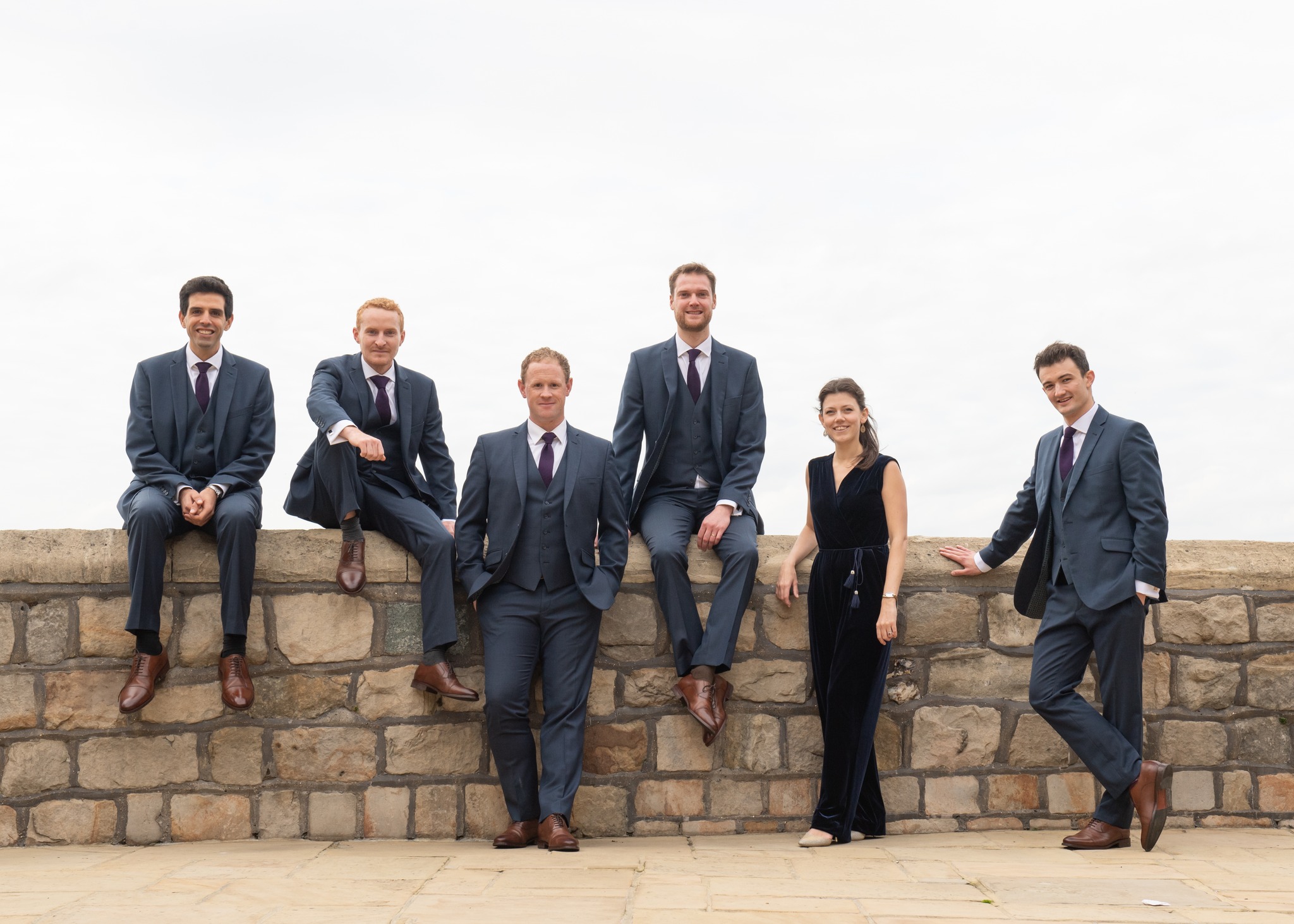 Fotografia promocional de The Queen's Six.