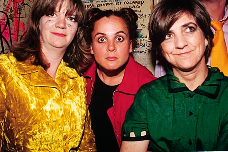 Promotional photograph of The Raincoats.