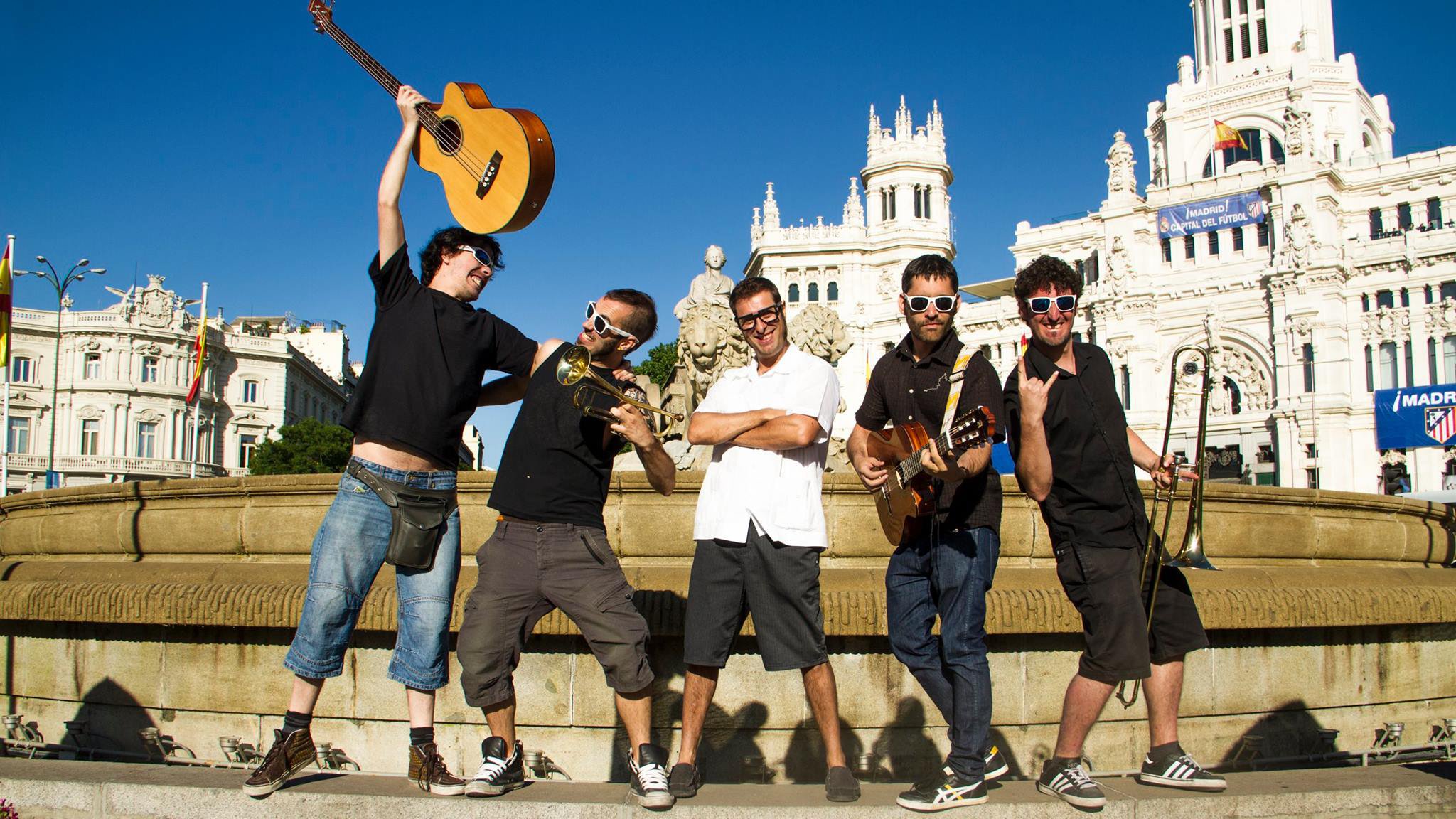 Fotografía promocional de The Refrescos