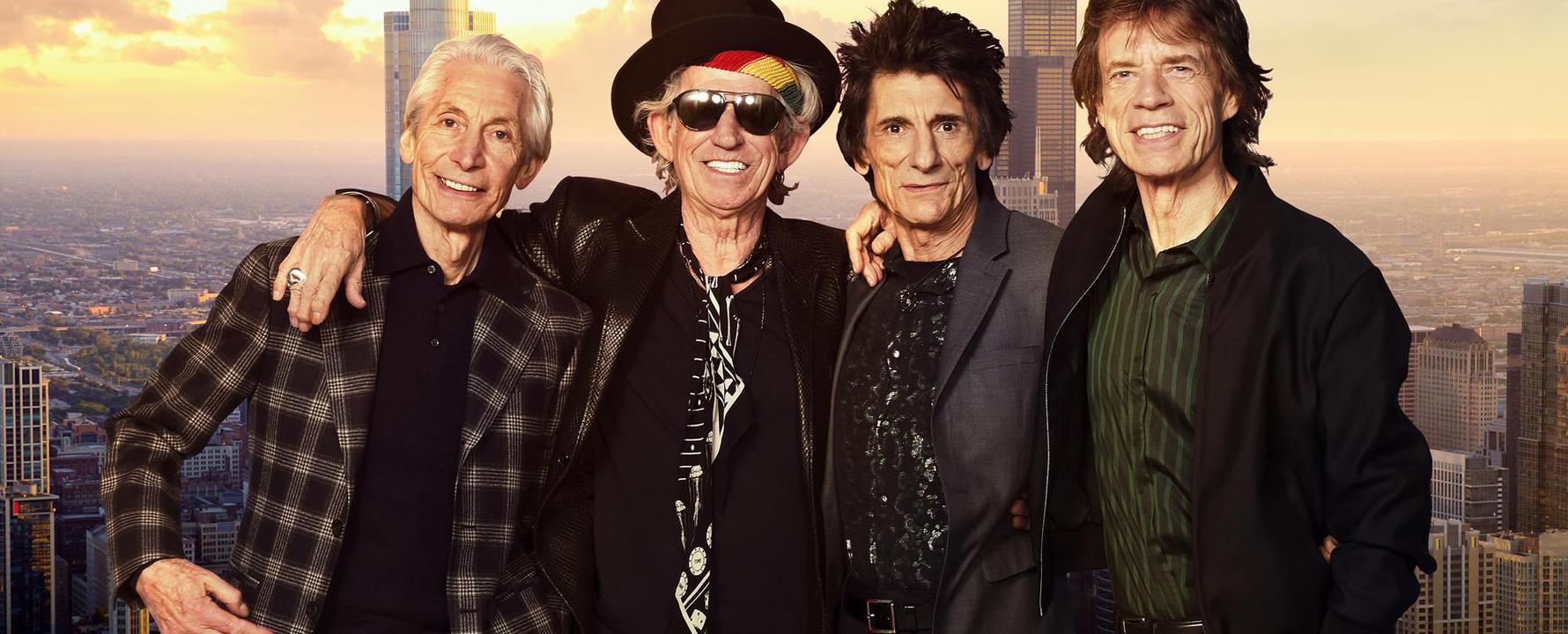 Fotografia promozionale di The Rolling Stones.