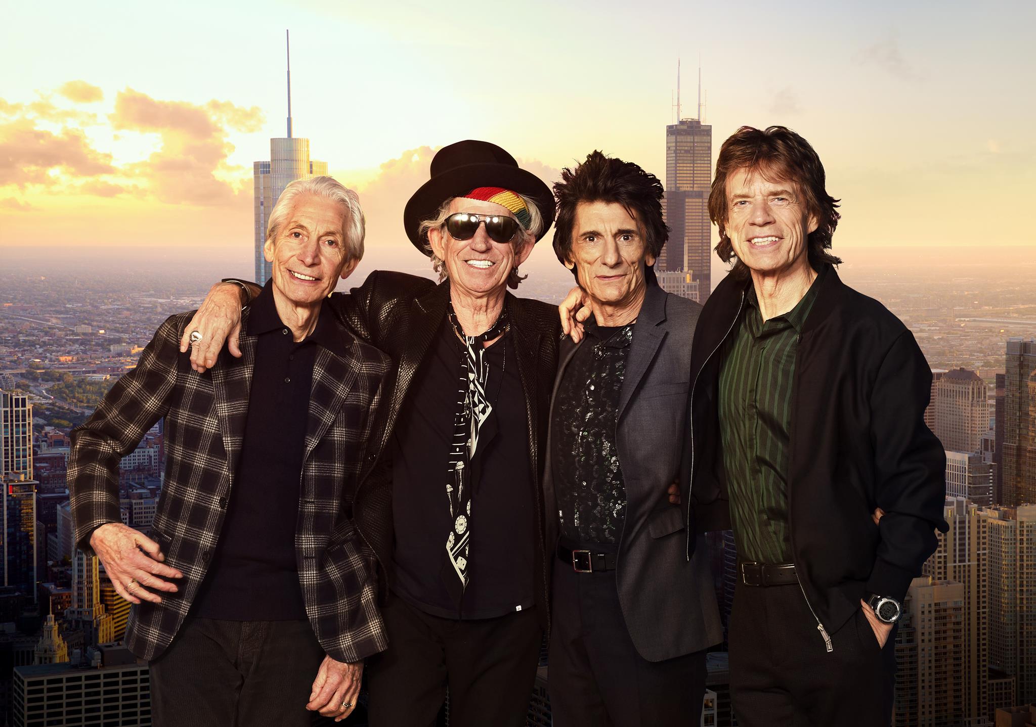 Promotional photograph of The Rolling Stones.