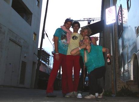 Promotional photograph of The Ruby Suns.