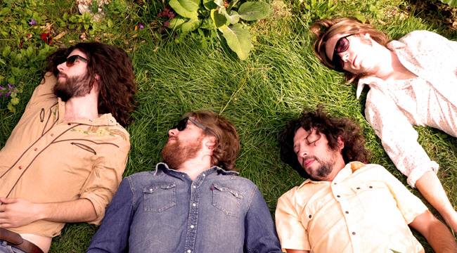 Promotional photograph of The Sheepdogs.
