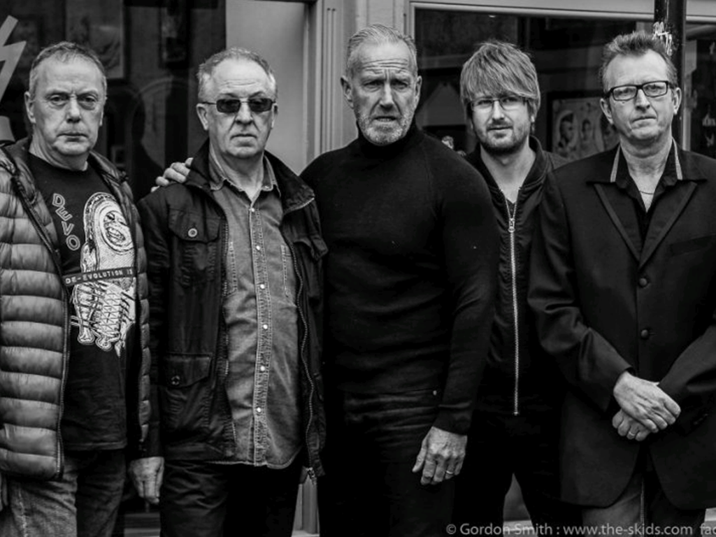 Fotografía promocional de The Skids