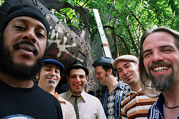 Promotional photograph of The Slackers.