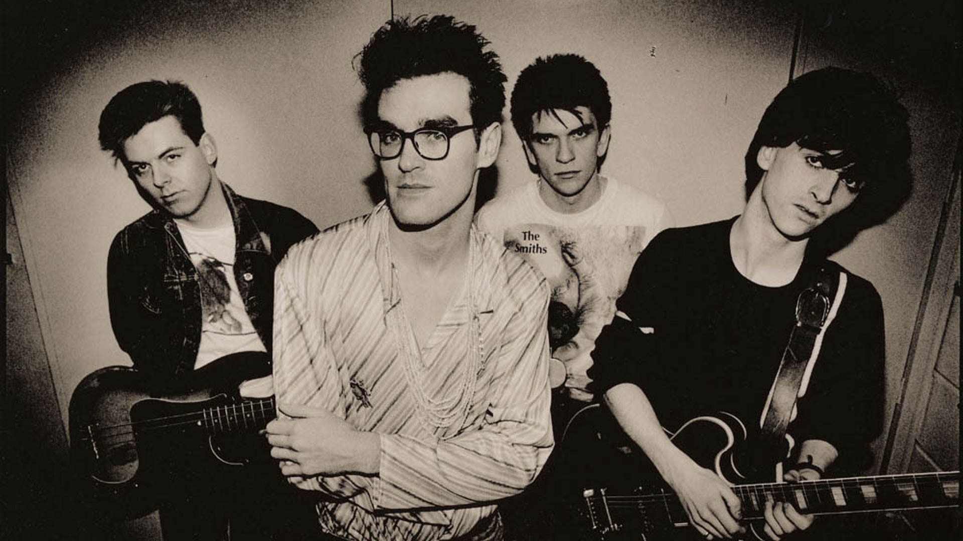 Fotografía promocional de The Smiths