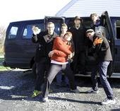 Fotografía promocional de The Spinto Band