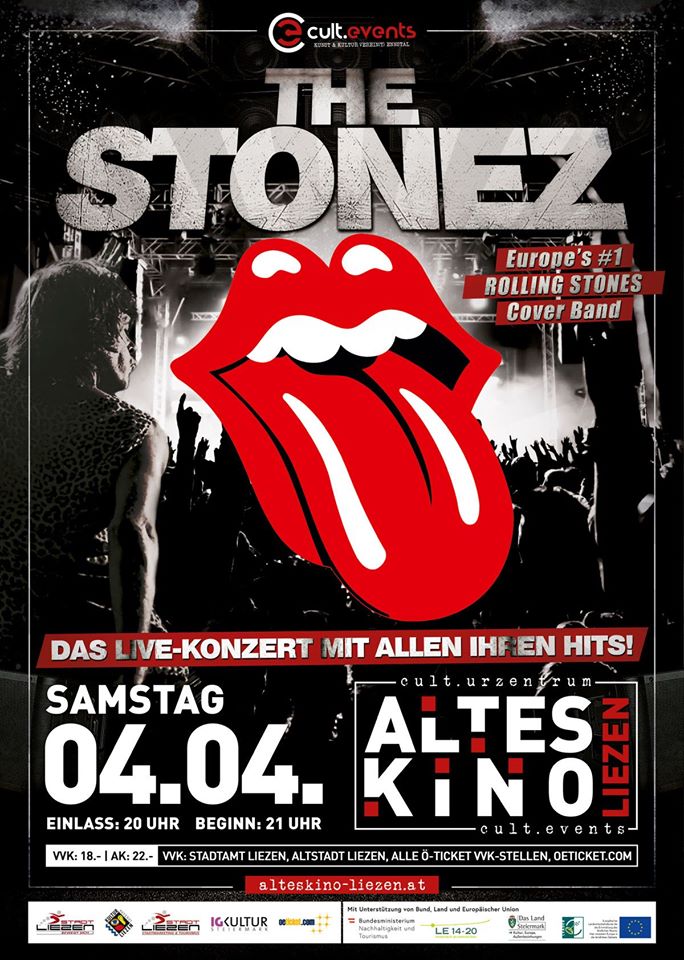 Fotografía promocional de The Stonez - Europe's #1 Rolling Stones Cover Band