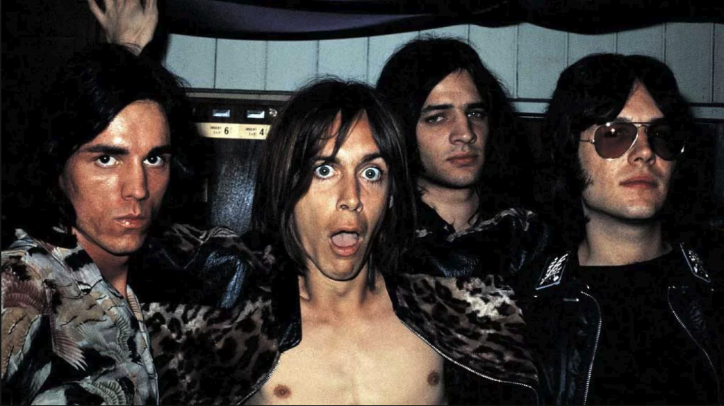 Promotional photograph of The Stooges.