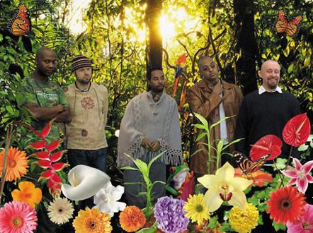 Fotografía promocional de The Sunburst Band