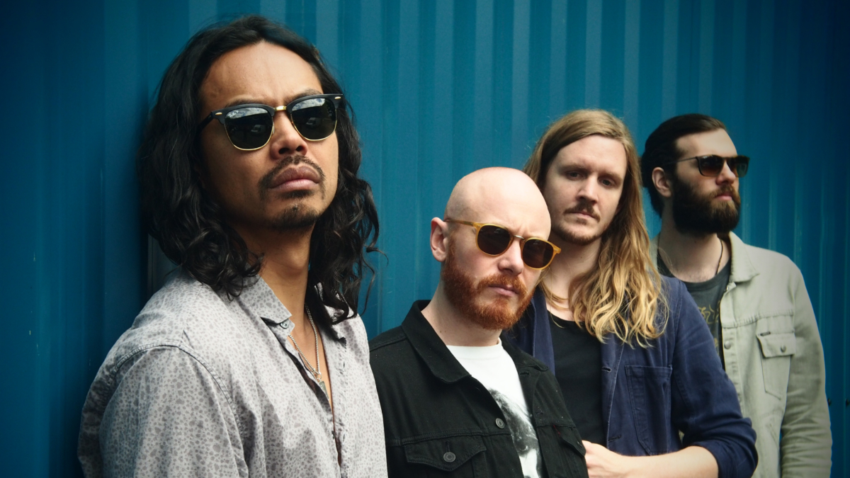 Promotional photograph of The Temper Trap.