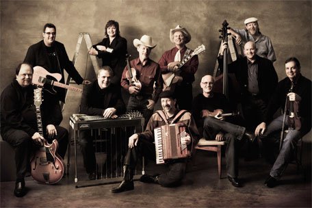 Promotional photograph of Concierto de The Time Jumpers en Nashville.