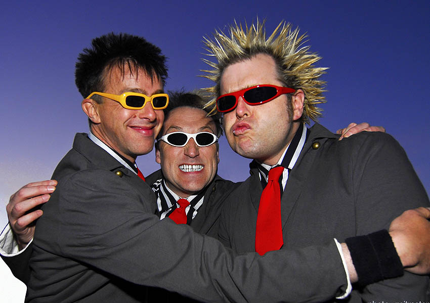 Fotografía promocional de The Toy Dolls