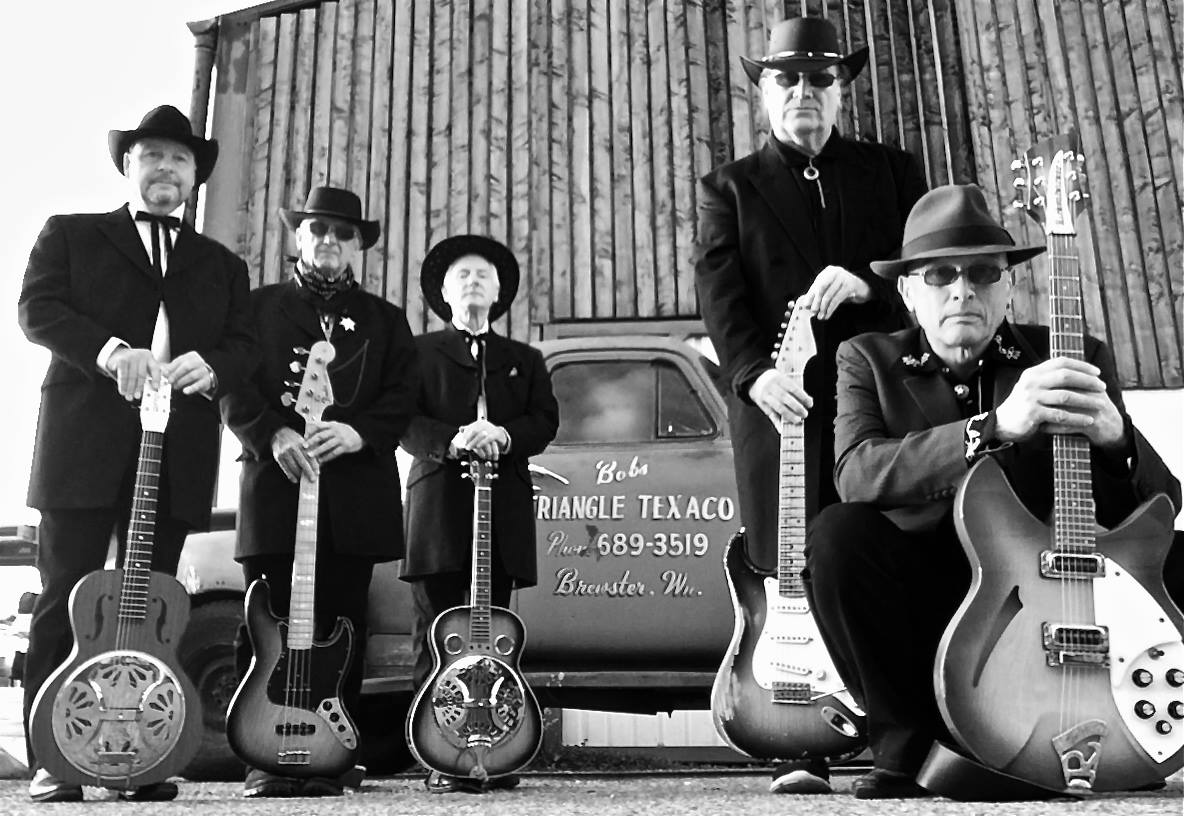 Promotional photograph of Concierto de The Unraveling Wilburys en Leicester.