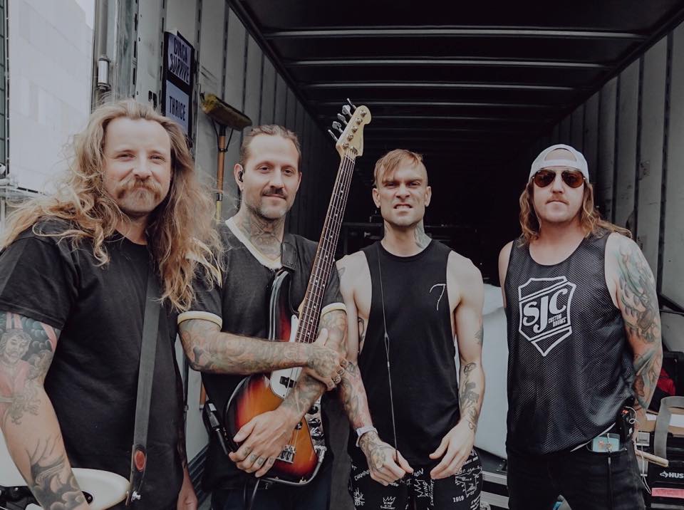 Promofoto von Concierto de The Used en Stuttgart.