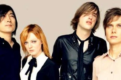 Promotional photograph of The Von Bondies.