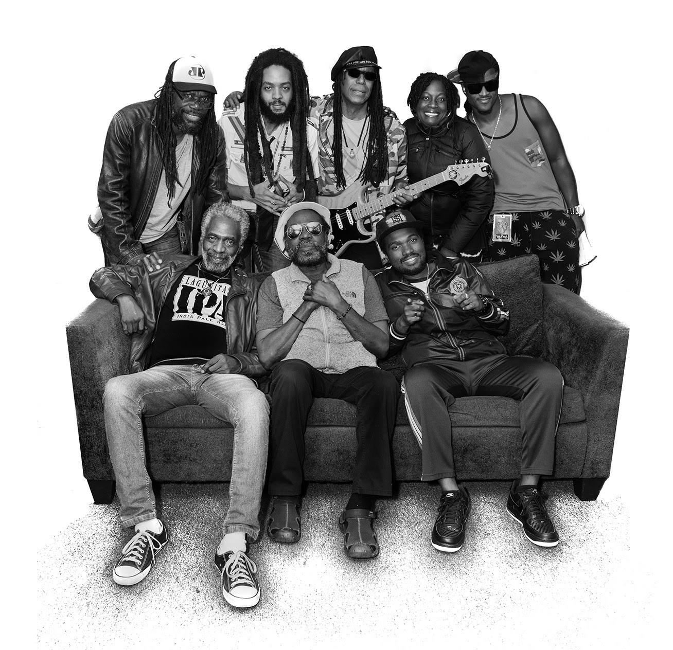 Promotional photograph of The Wailers.