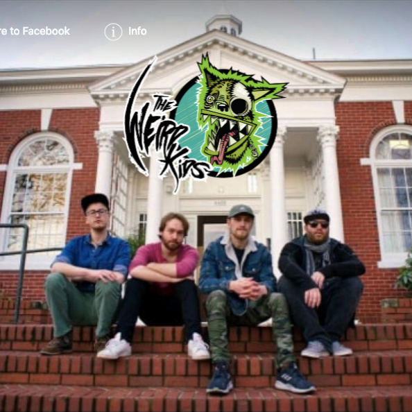 Fotografia promocional de The Weird Kids.