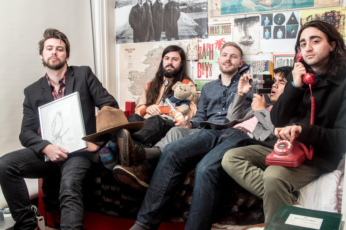 Fotografía promocional de The Whags