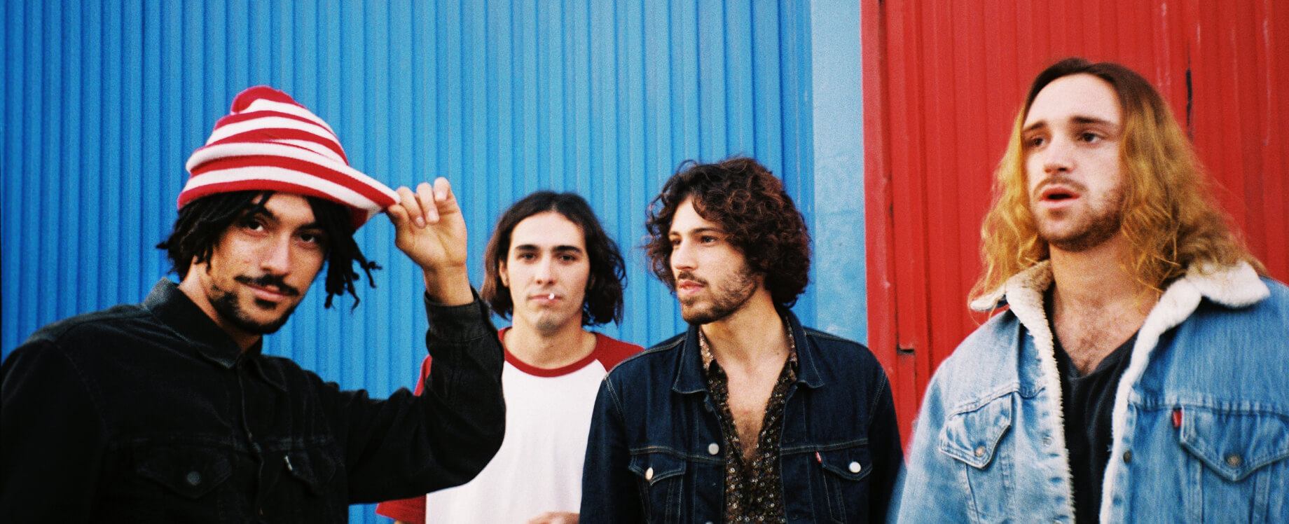 Promotional photograph of The Wheels.