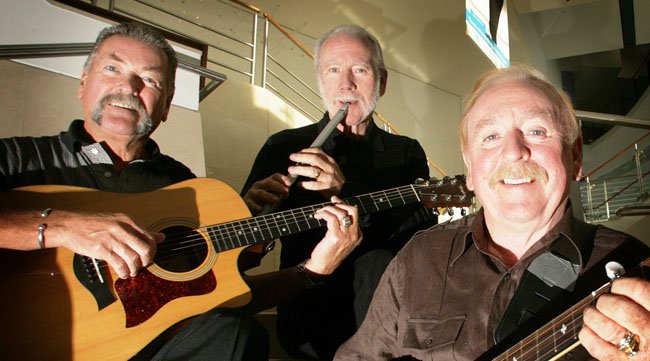 Promotional photograph of The Wolfe Tones.