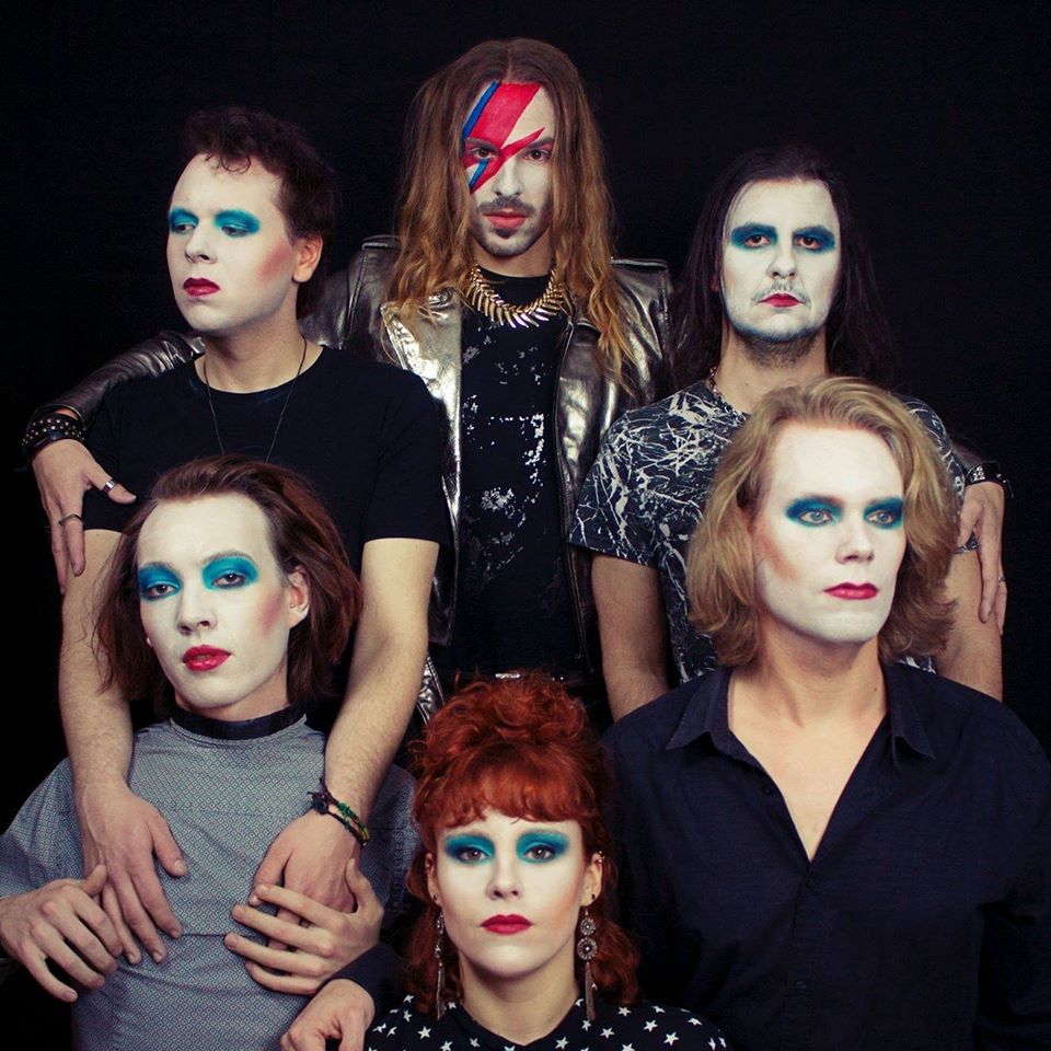 Fotografía promocional de The Young Dudes - David Bowie Tribute Show
