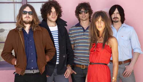 Promotional photograph of The Zutons.