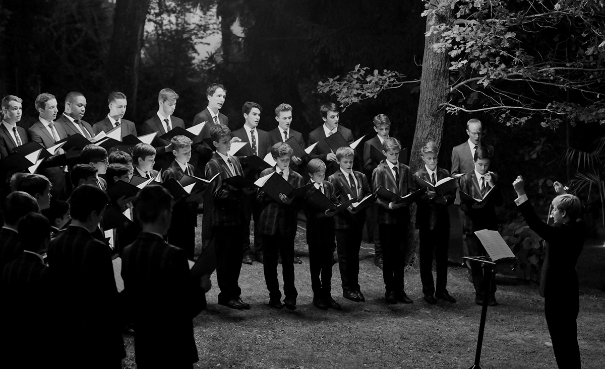 Fotografía promocional de Tiffin School Choir