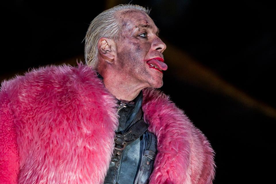 Fotografia promozionale di Till Lindemann.