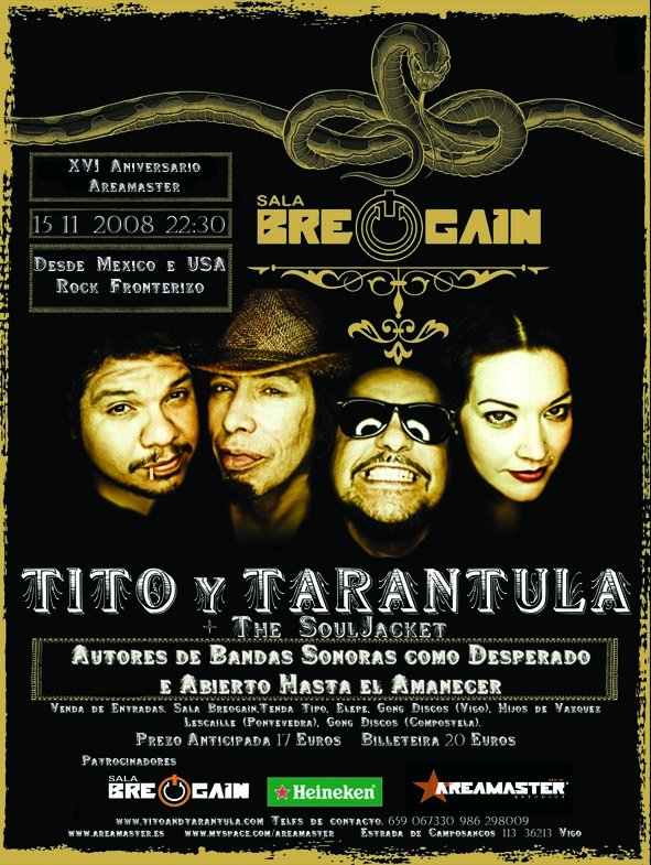 Promotional photograph of Tito & Tarantula.