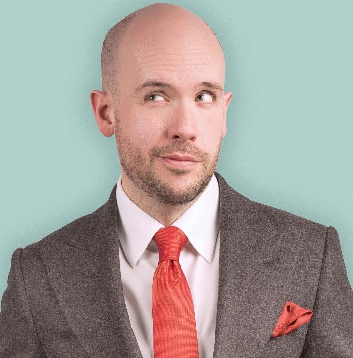 Promotional photograph of Tom Allen.
