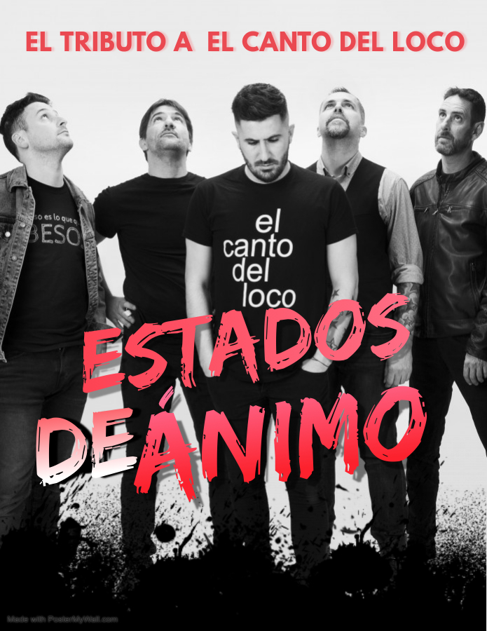 Fotografía promocional de Tributo a El canto de el loco - Estados de Ánimo