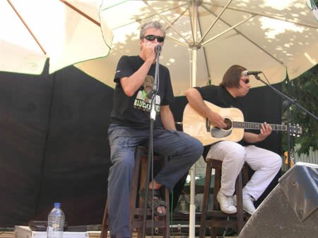 Fotografía promocional de Txus Blues & J. Bluesfingers