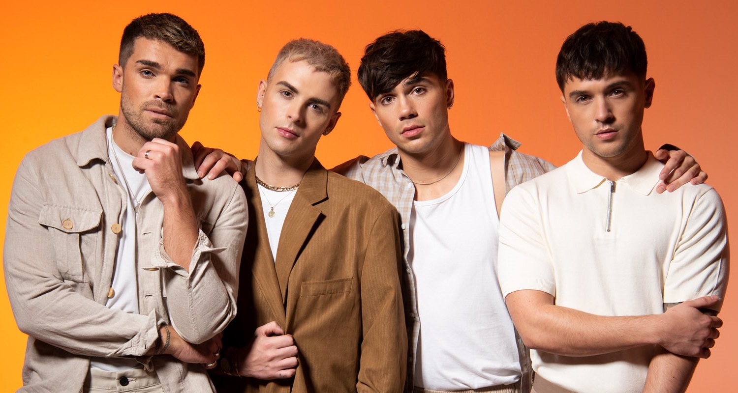 Promotional photograph of Union J.