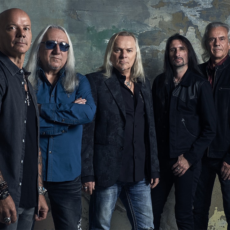 Fotografia promocional de Uriah Heep.