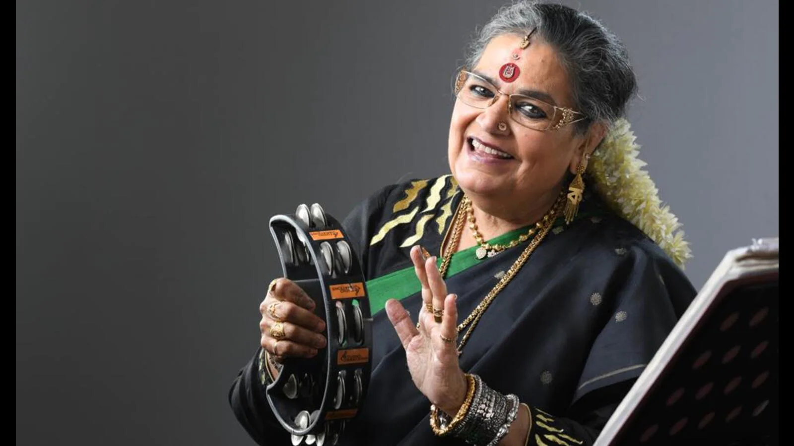 Fotografía promocional de Usha Uthup