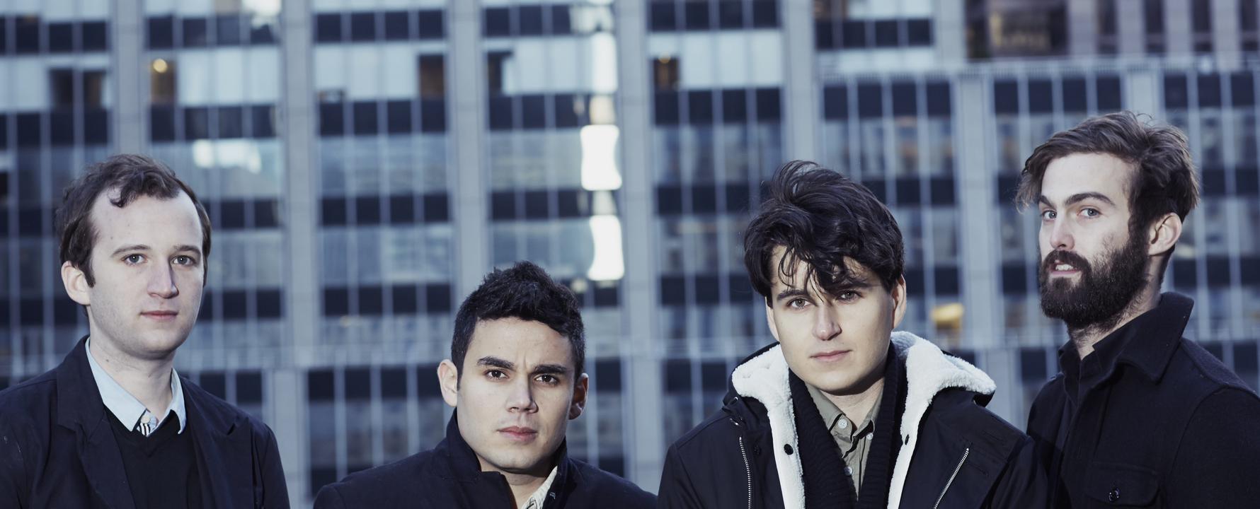Promotional photograph of Vampire Weekend.