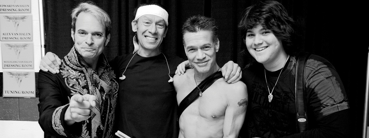 Fotografía promocional de Van Halen