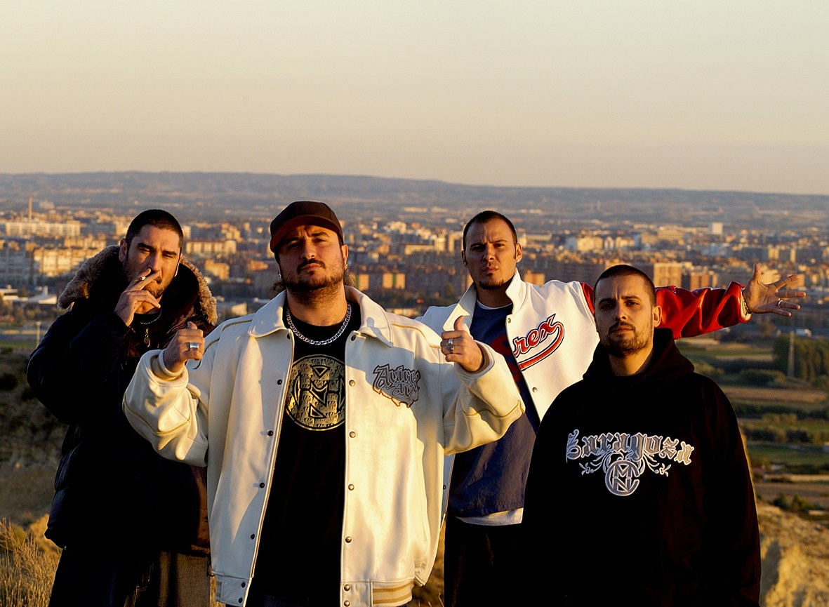 Fotografía promocional de Violadores del Verso