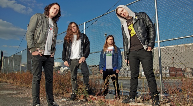 Promotional photograph of Violent Soho.