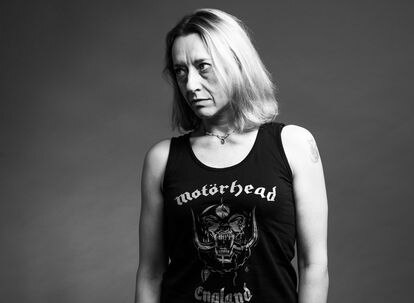 Photographie promotionnelle de Concierto de Virginie Despentes en París.