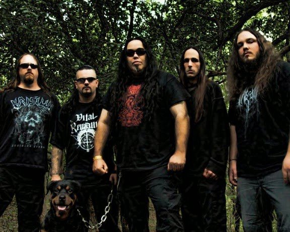 Fotografía promocional de Vital Remains
