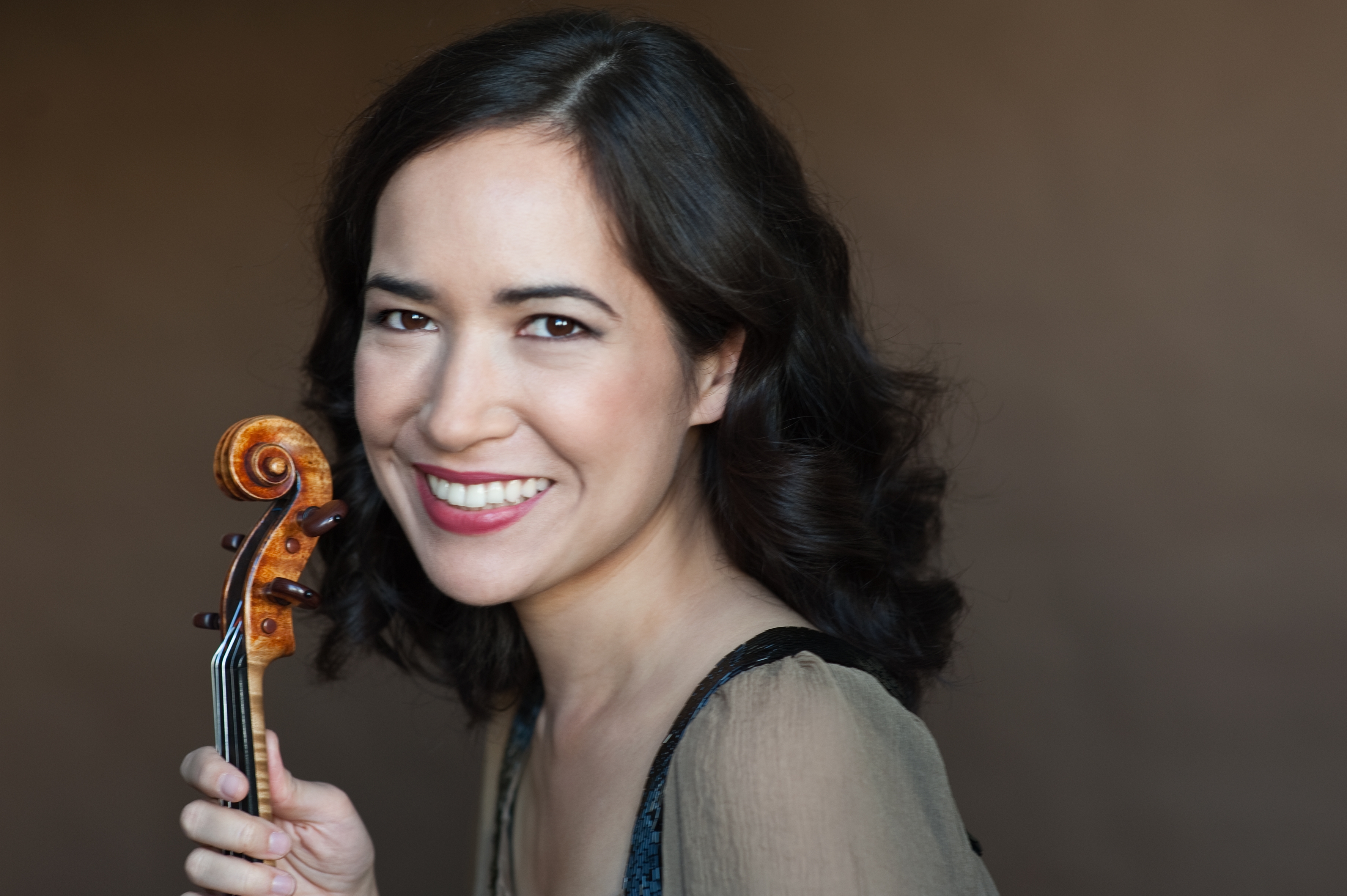 Promofoto von Concierto de Viviane Hagner en Florencia.