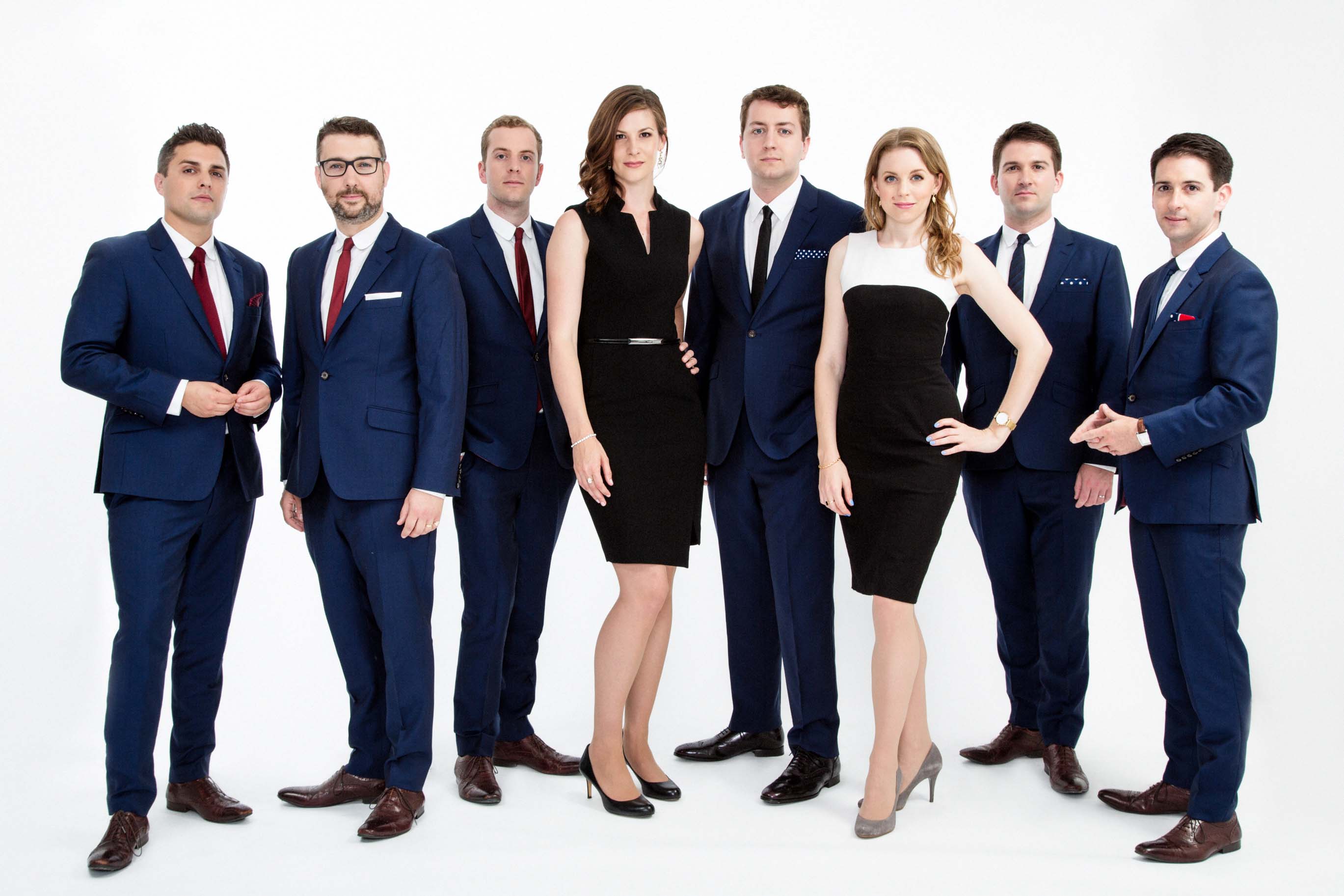 Promofoto von Concierto de Voces 8 en Stuttgart.